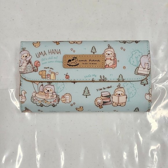 Waterproof Sloth Multifunctional Trifold Wallet - Picture 9 of 15